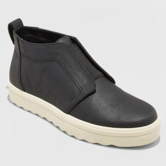 Universal Thread Shoes - Black Slip on Walking Casual Canvas-6